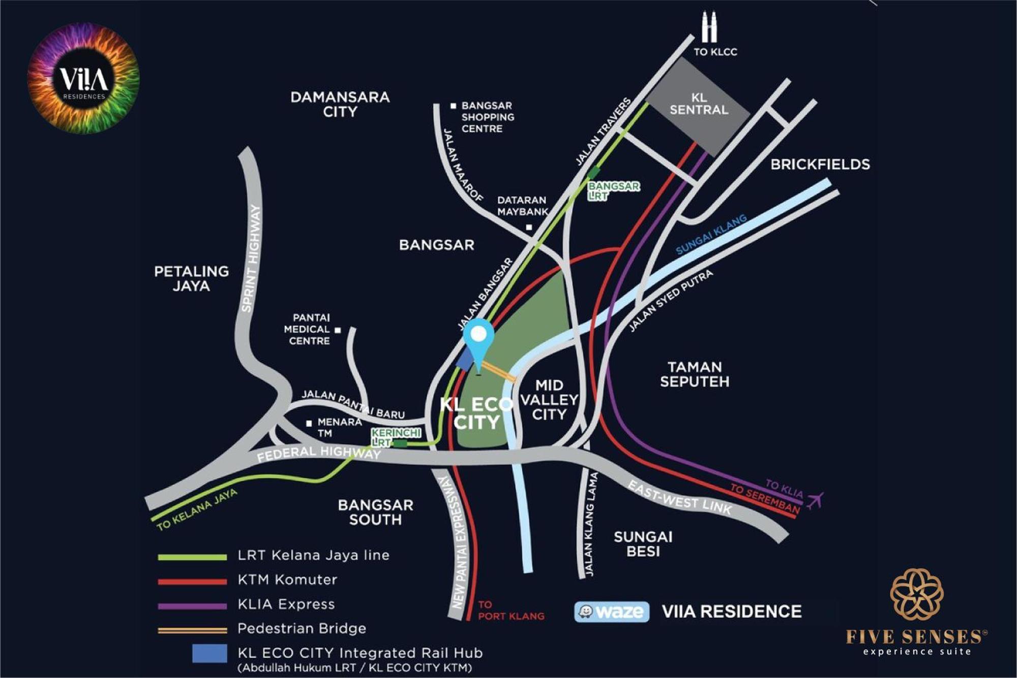 Viia Residence, Mid Valley Kl กัวลาลัมเปอร์ ภายนอก รูปภาพ